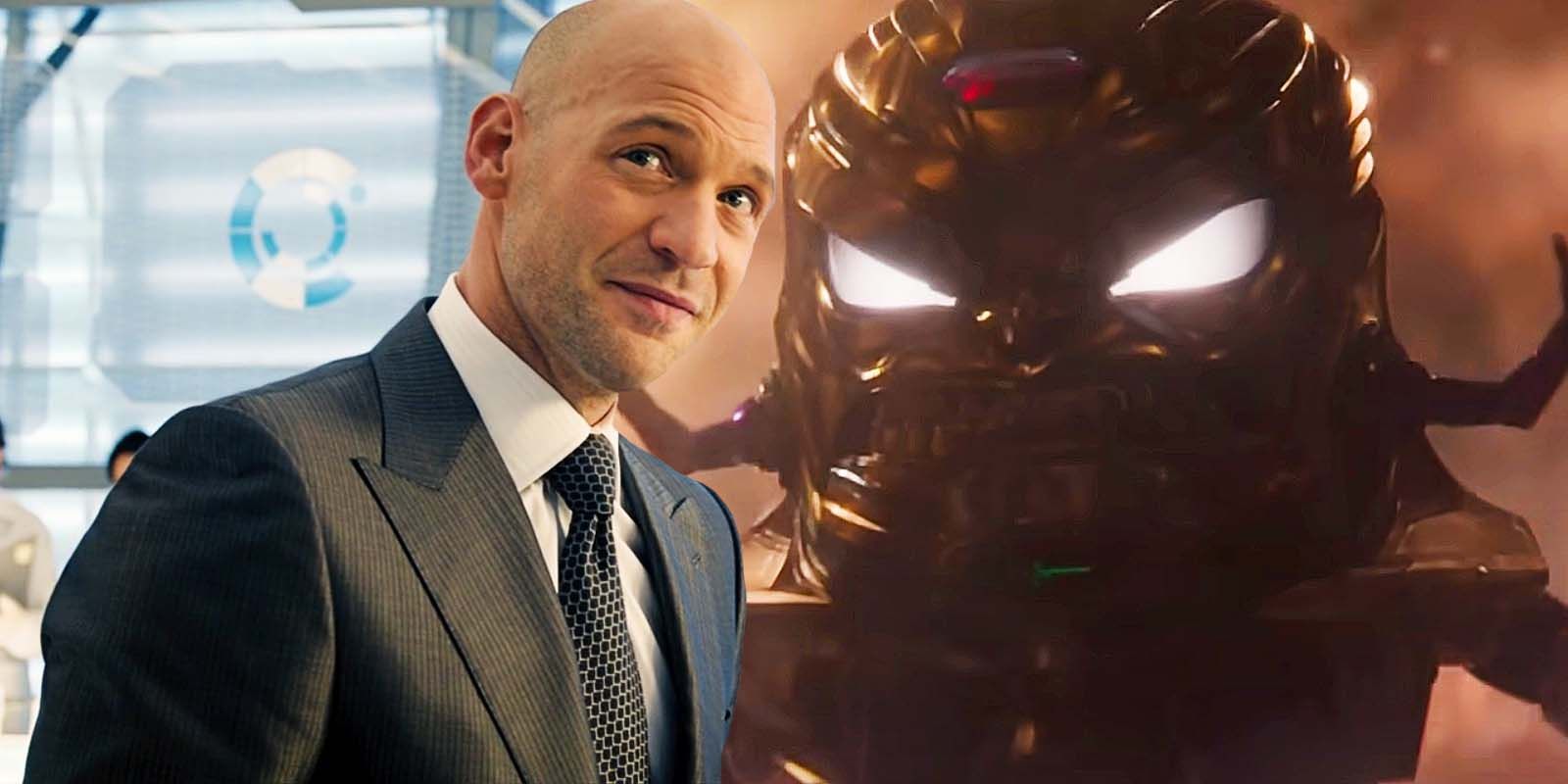Corey Stoll as Darren Cross in Ant-Man and as Modok in Ant-Man & The Wasp Quantumania