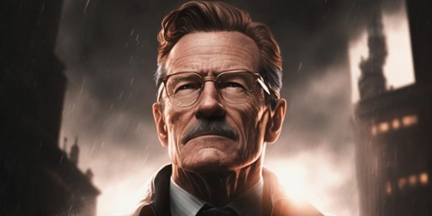 Bryan Cranston imagined as Jim Gordon