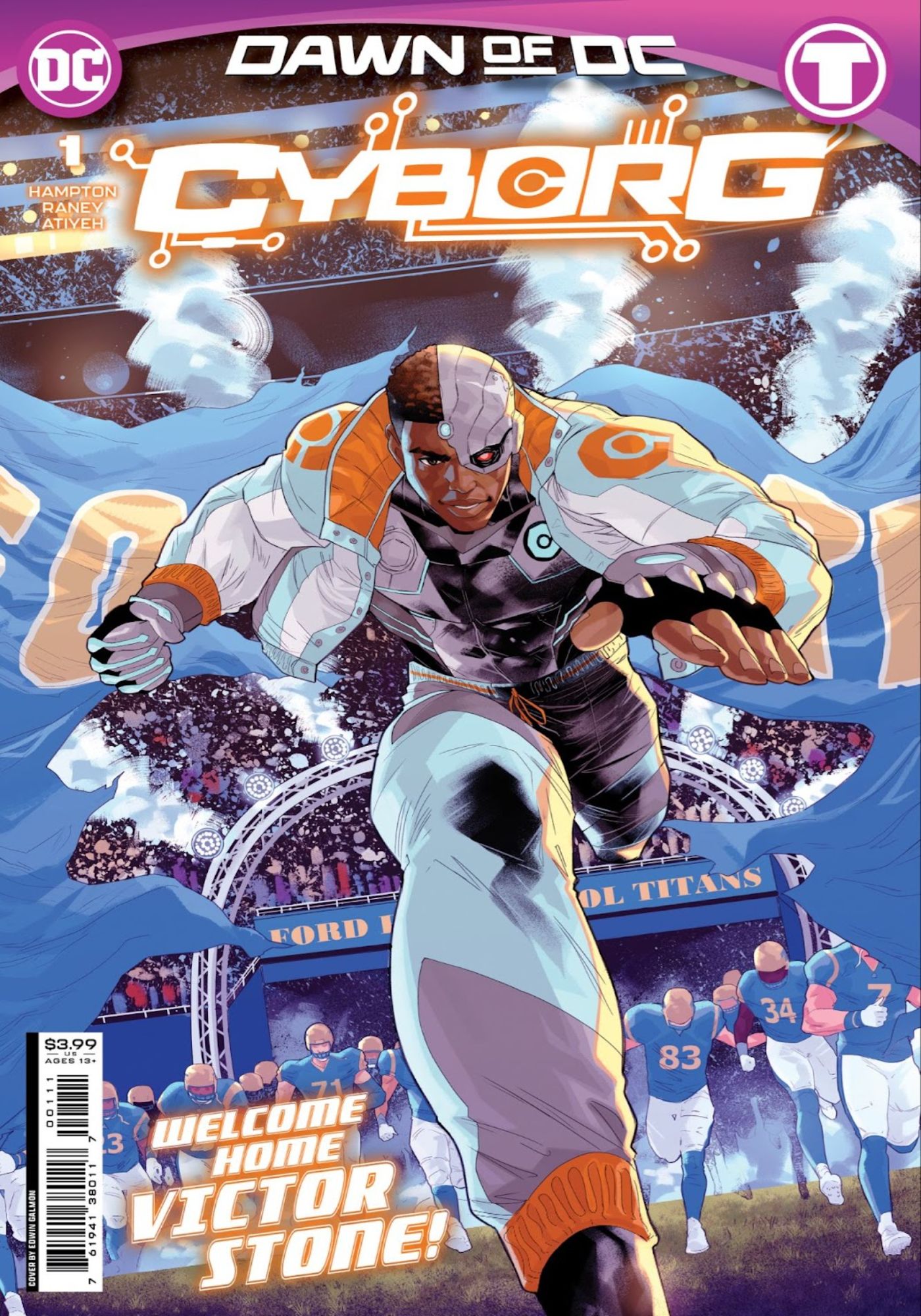 Cyborg New Look DC Comics (1)