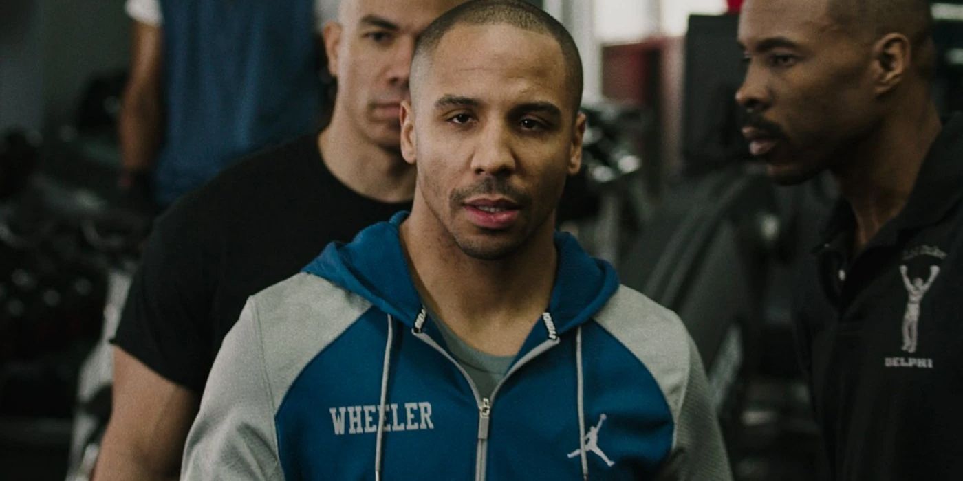 Danny Stuntman Wheeler approaching the ring in Creed