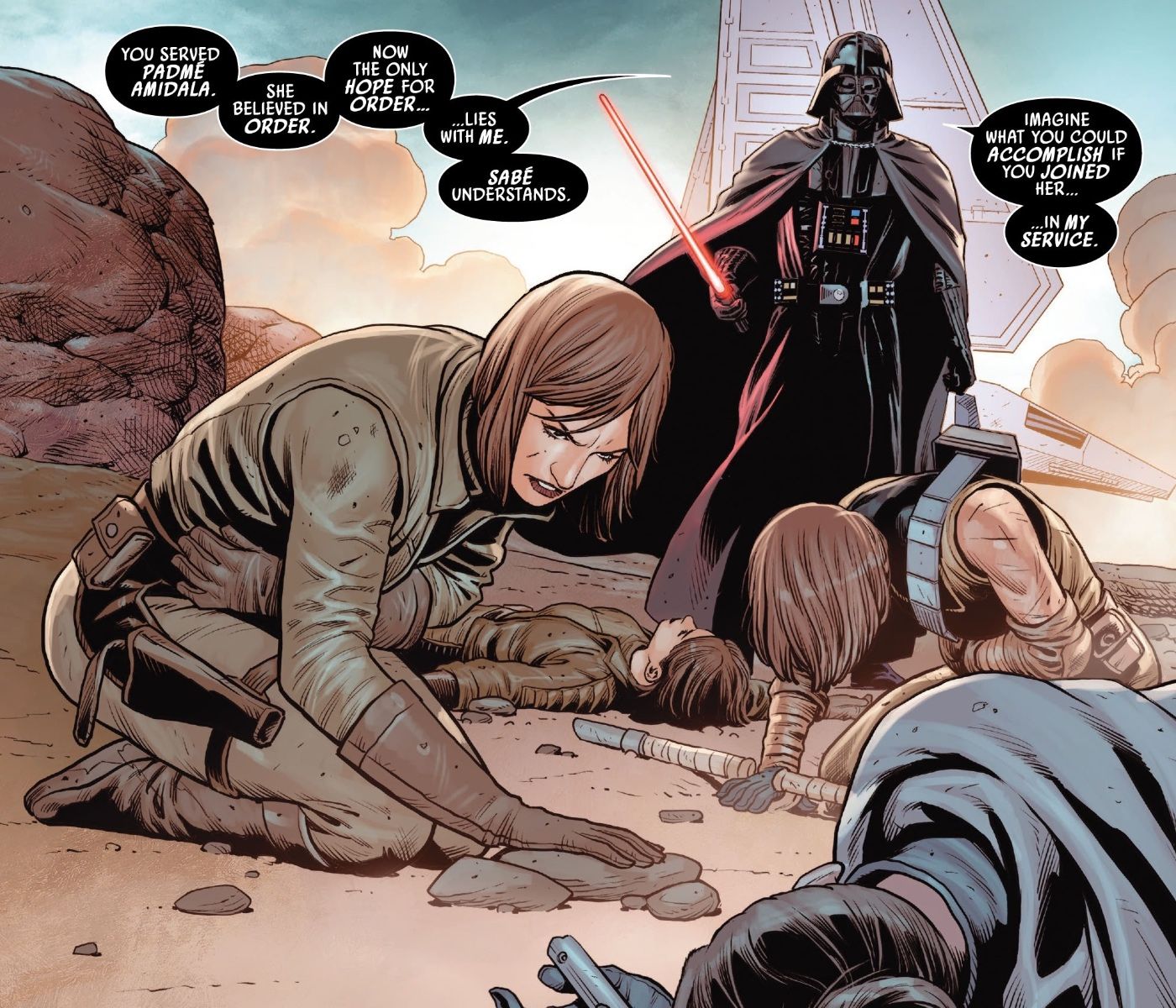 Darth Vader Recruits Padmé's Handmaids