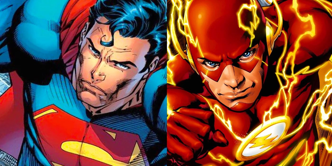 DC Comics' Superman and The Flash