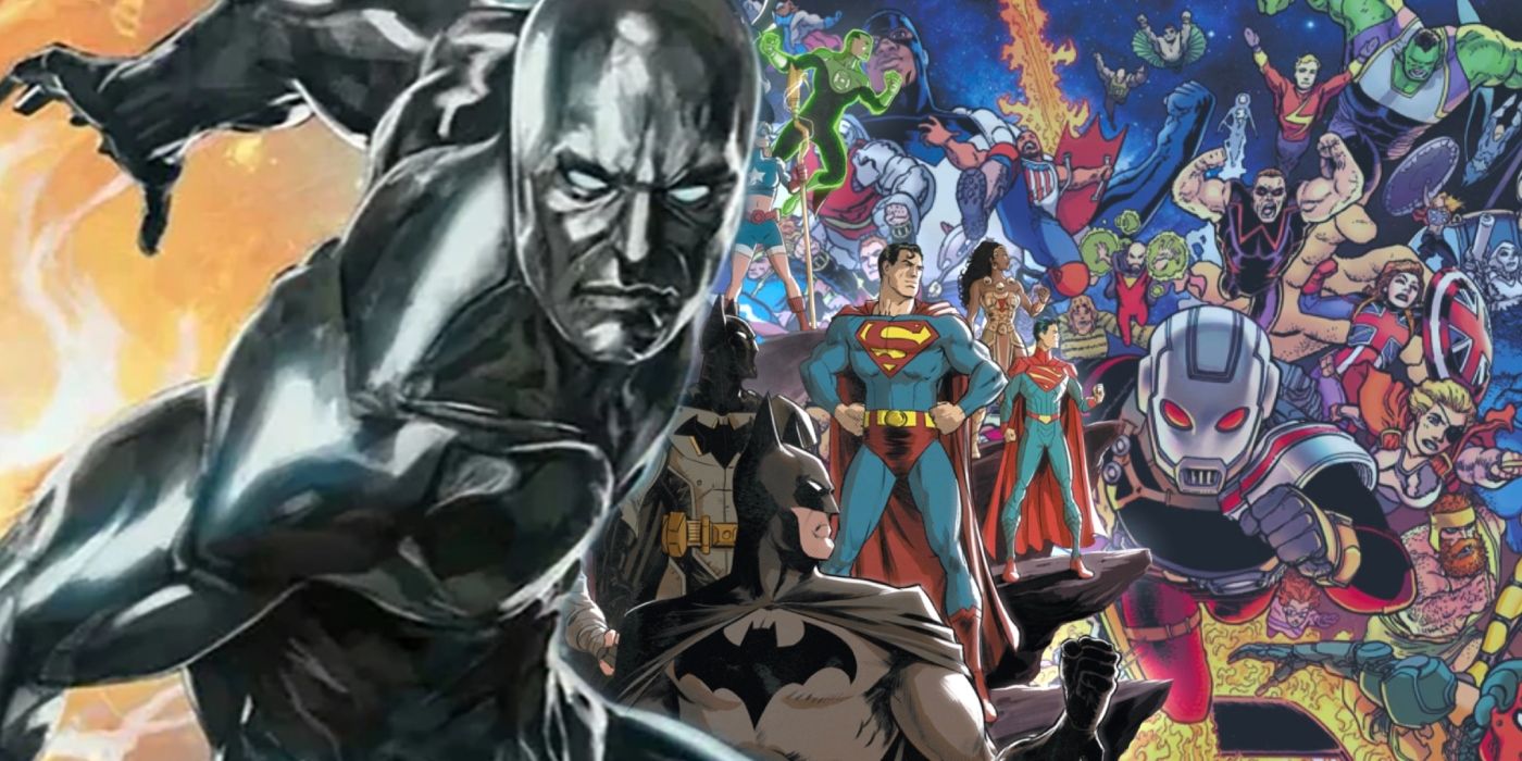 DC/Marvel connected because of Silver Surfer.