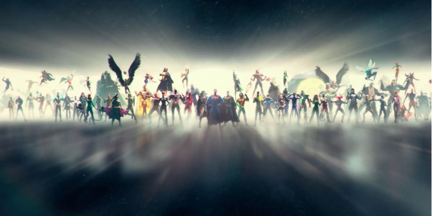 DC Studios DCU Intro avec des personnages existants et futurs