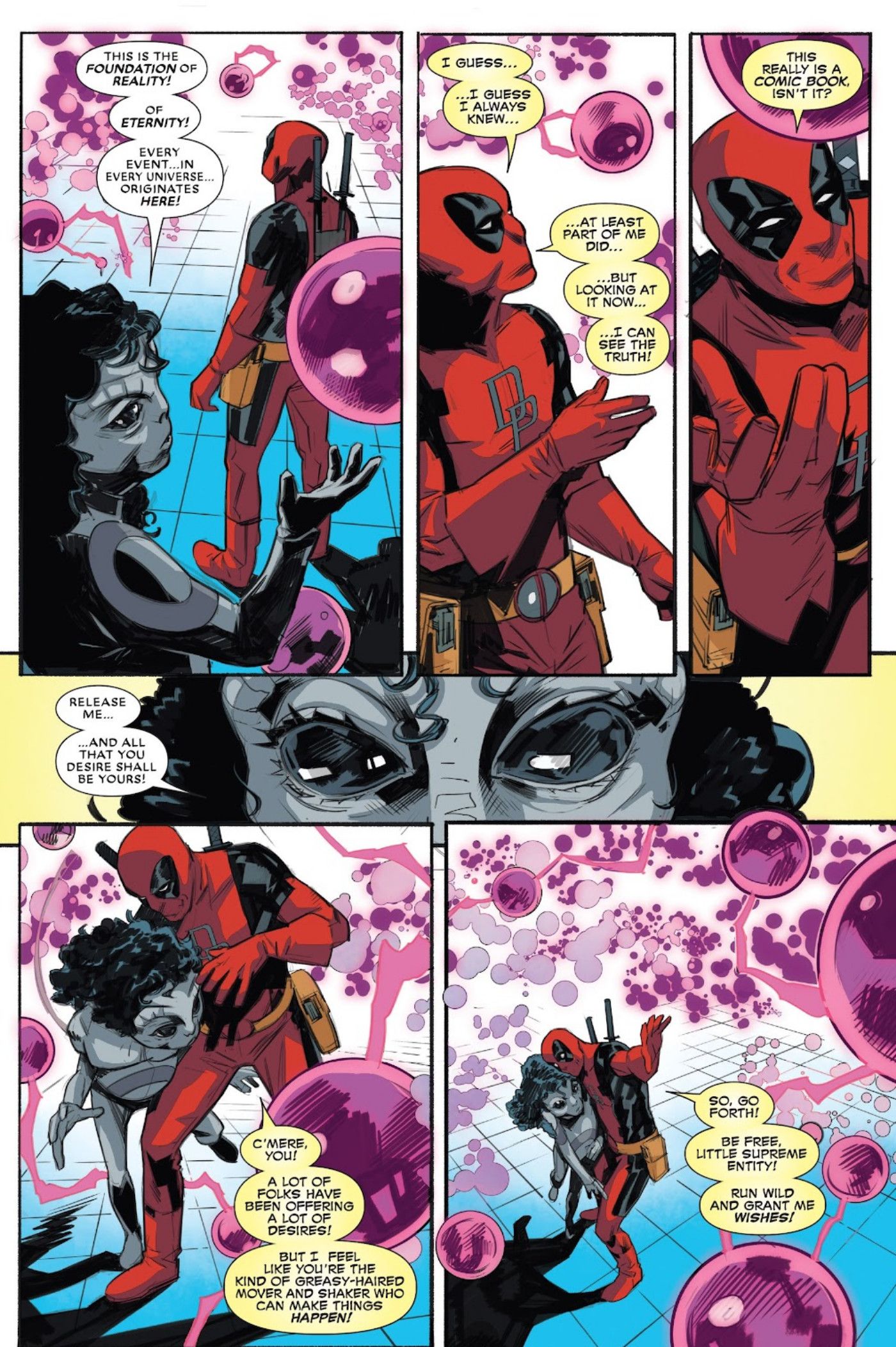 Conscientização dos Quadrinhos de Deadpool