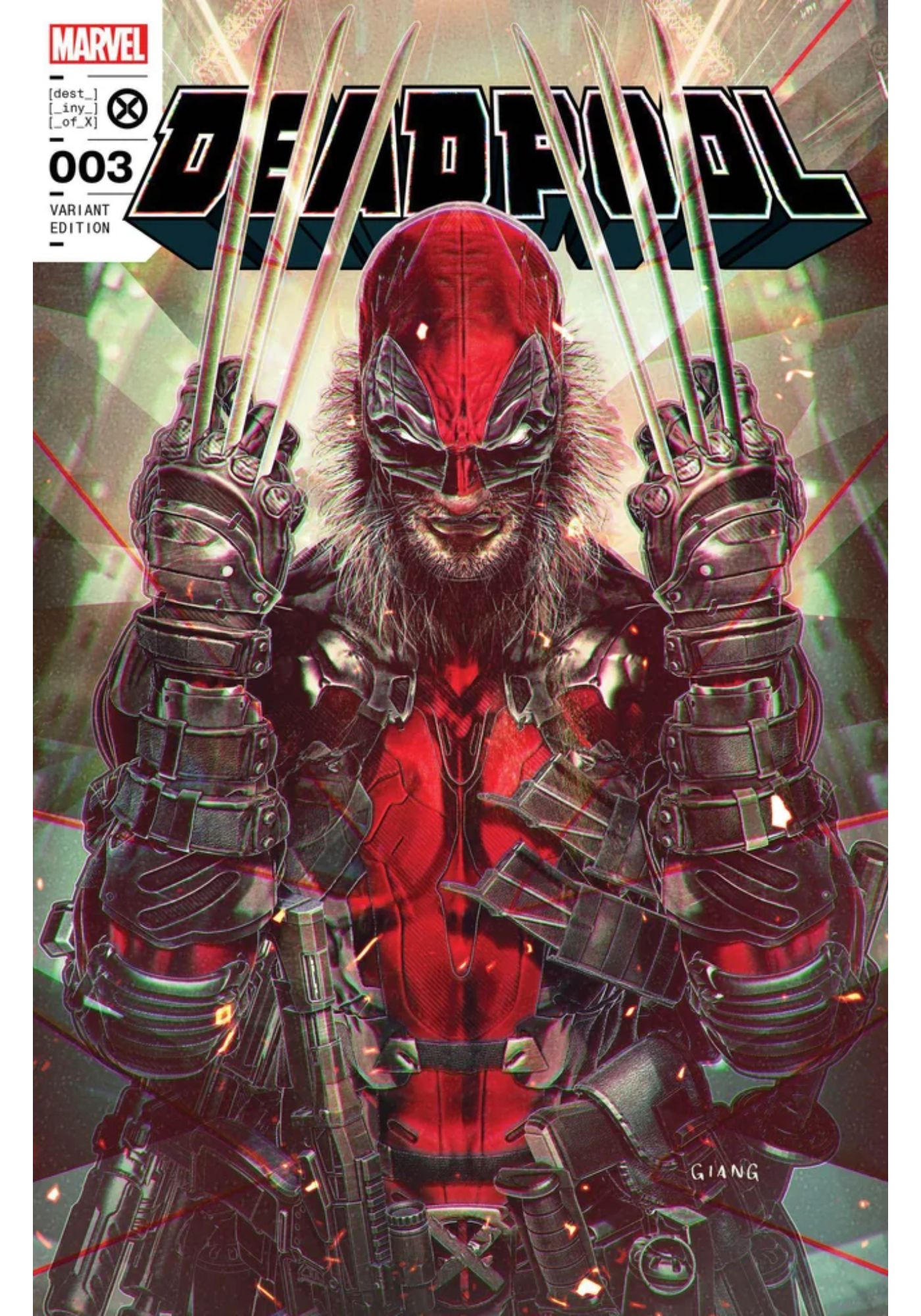 Deadpool Variant Cover John Giang