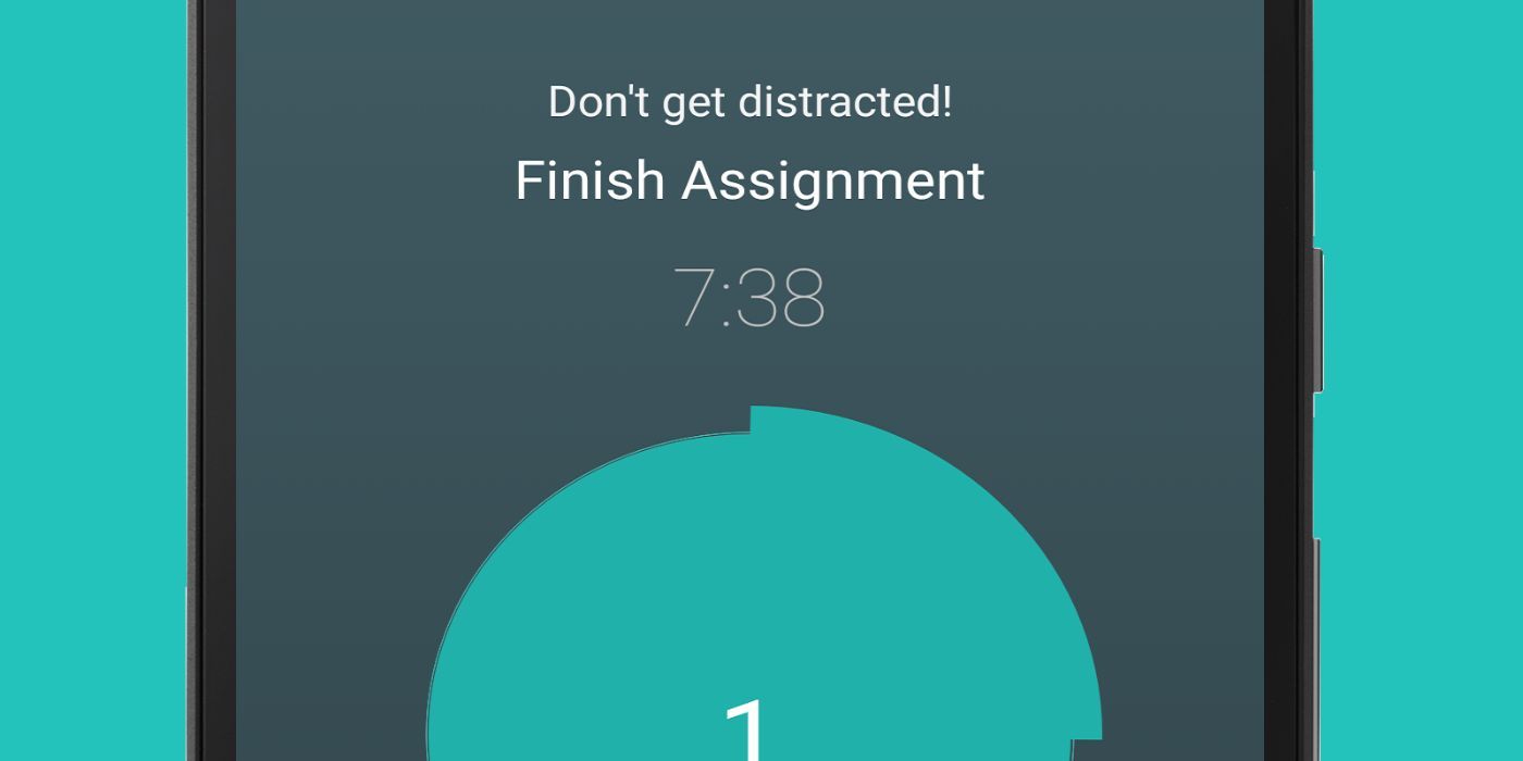 Distraction counter in Engross app