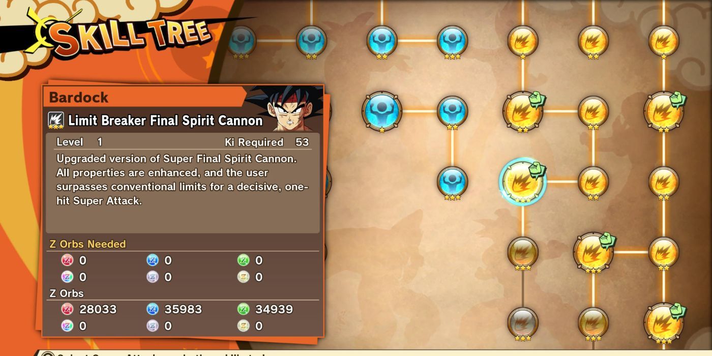 Dragon Ball Z Kakarot — Bardock's 10 Best Skills