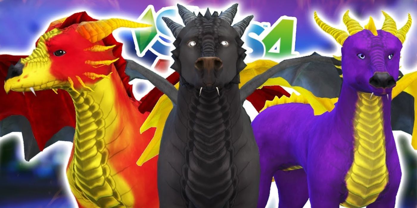 Dragon Package Pets Sims 4 Mod