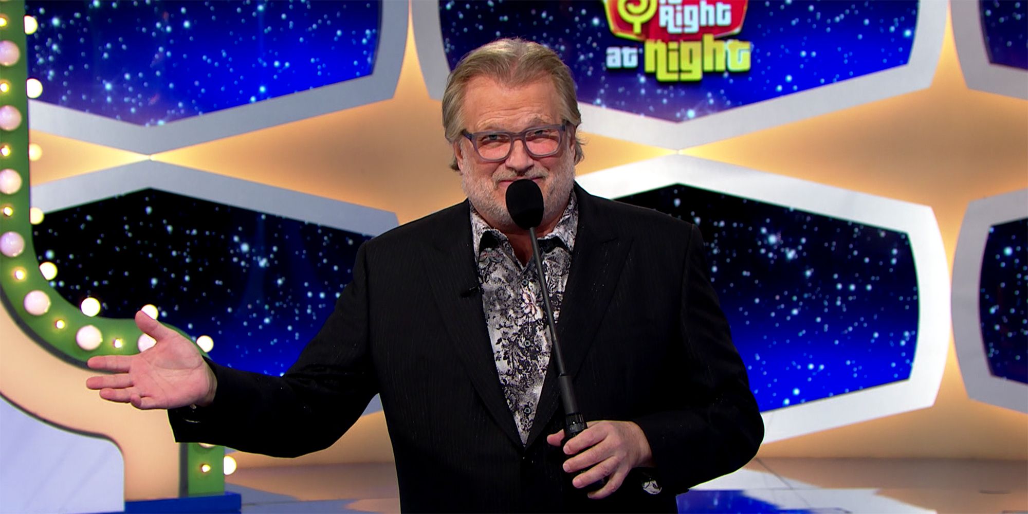 drew carey on the price is right at night