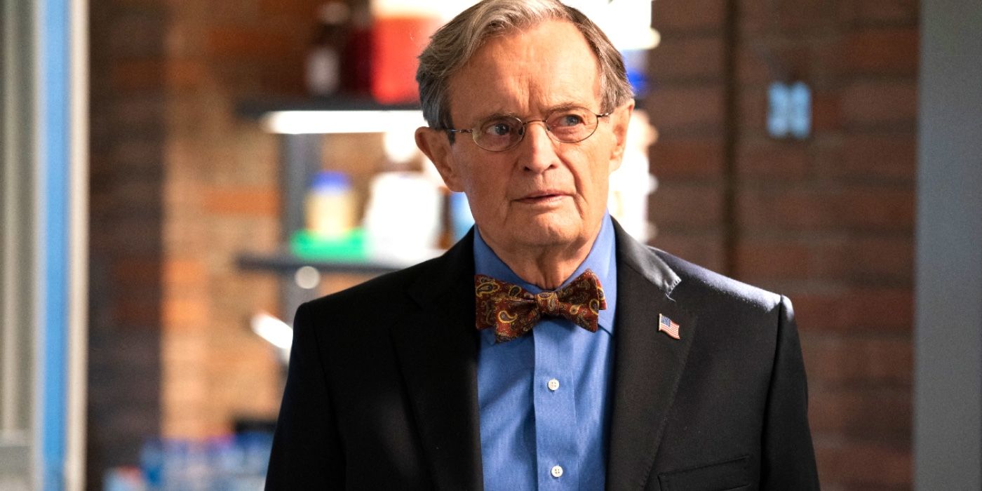 Cheif M.E. Ducky on NCIS looking in suspicion