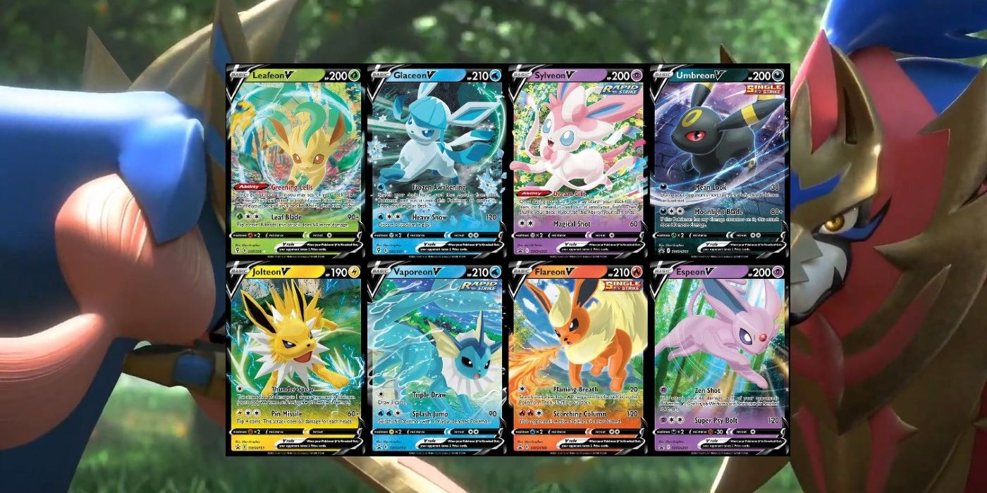 POKEMON: COMPLETE EEVEELUTION CARD SET ESPEON UMBREON SYLVEON JOLTEON EEVEE