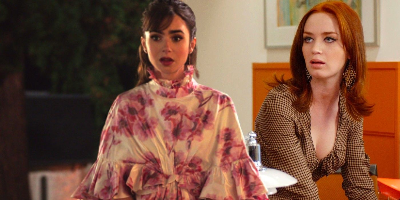 Emily In Paris Star Drags Her Own Show With Perfect Devil Wears Prada Meme