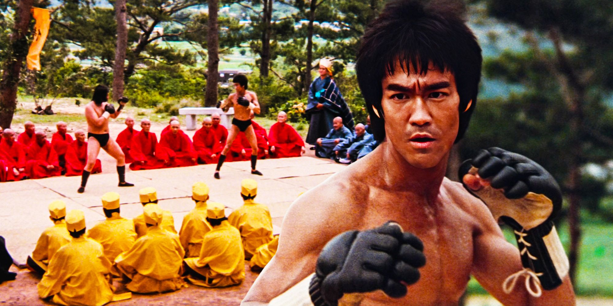 Enter the dragon bruce lee opening fight
