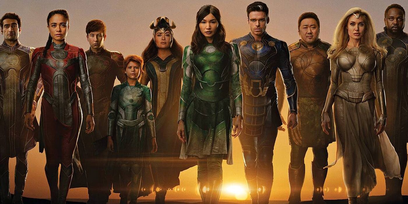 eternals team in the mcu