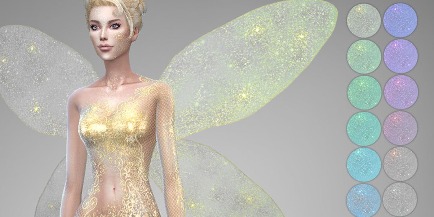 Fairy Sparkle Wings Sims 4 Mod
