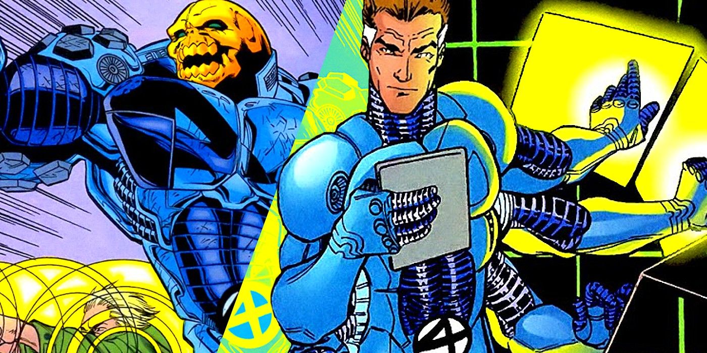 fantastic four reed richards the thing armor