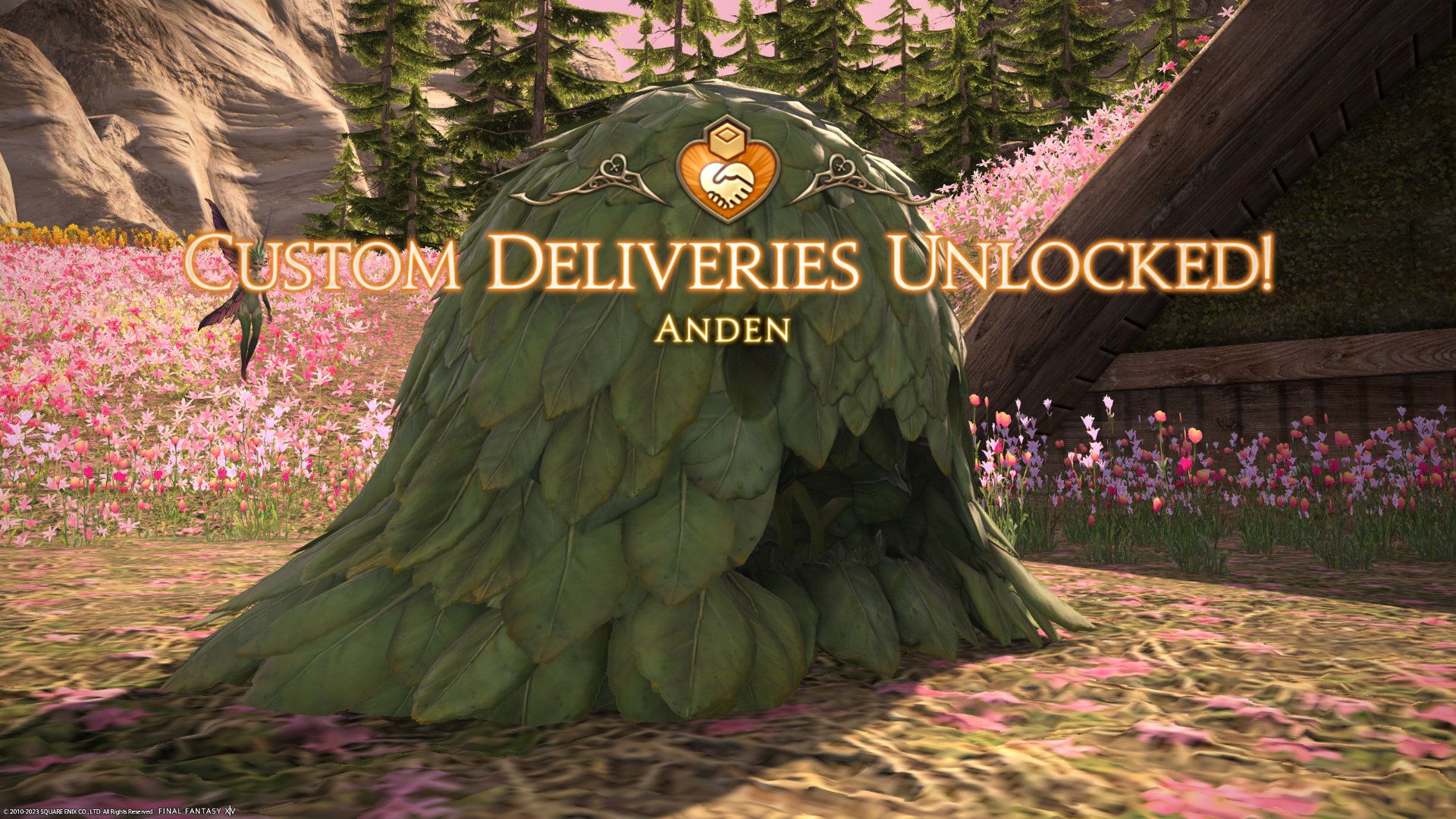 An image of the unlocked Anden III Custom Deliveries in FFXIV.