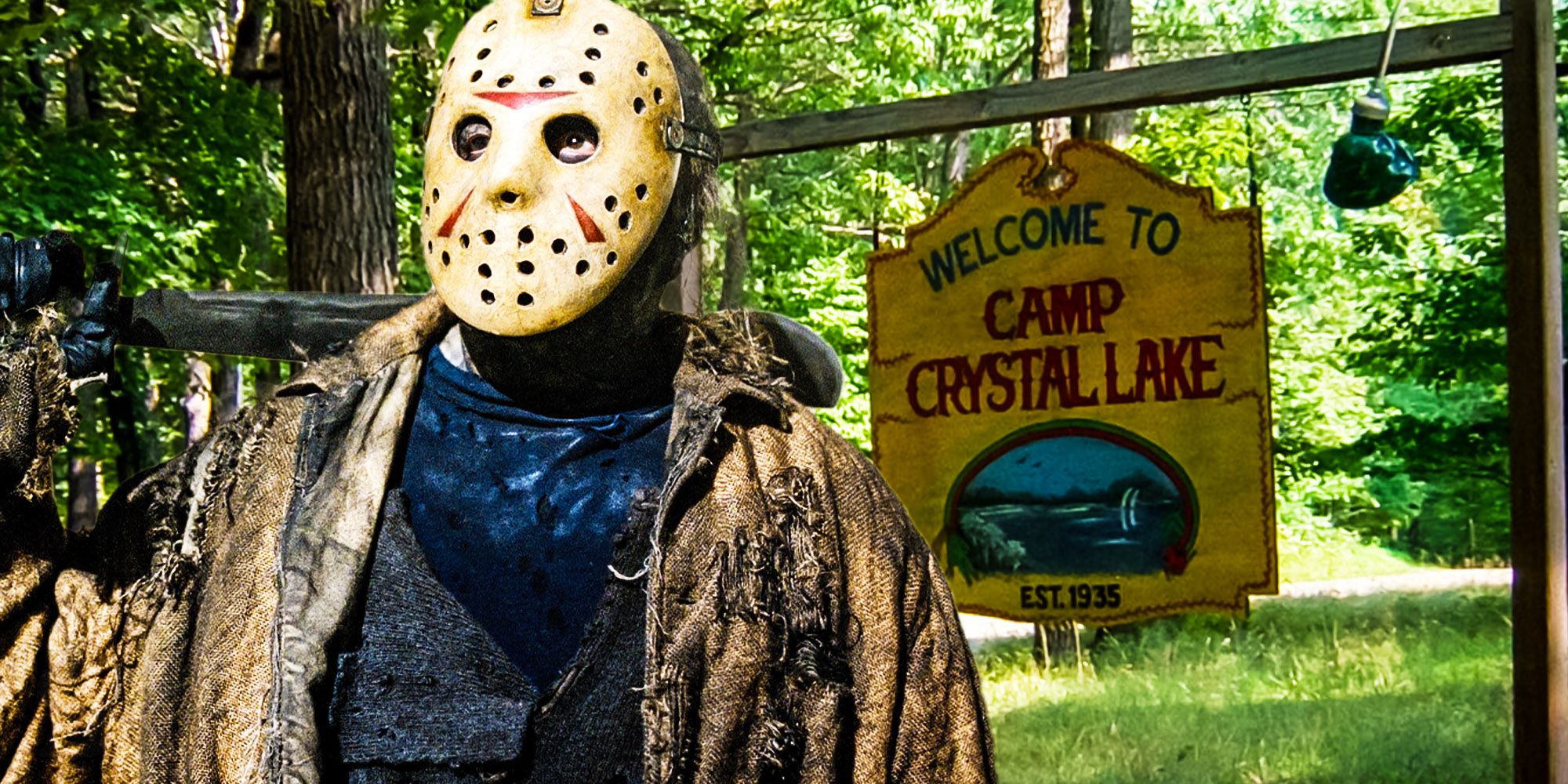  Friday the 13th Jason Vorhees Lives Camp Crystal Lake