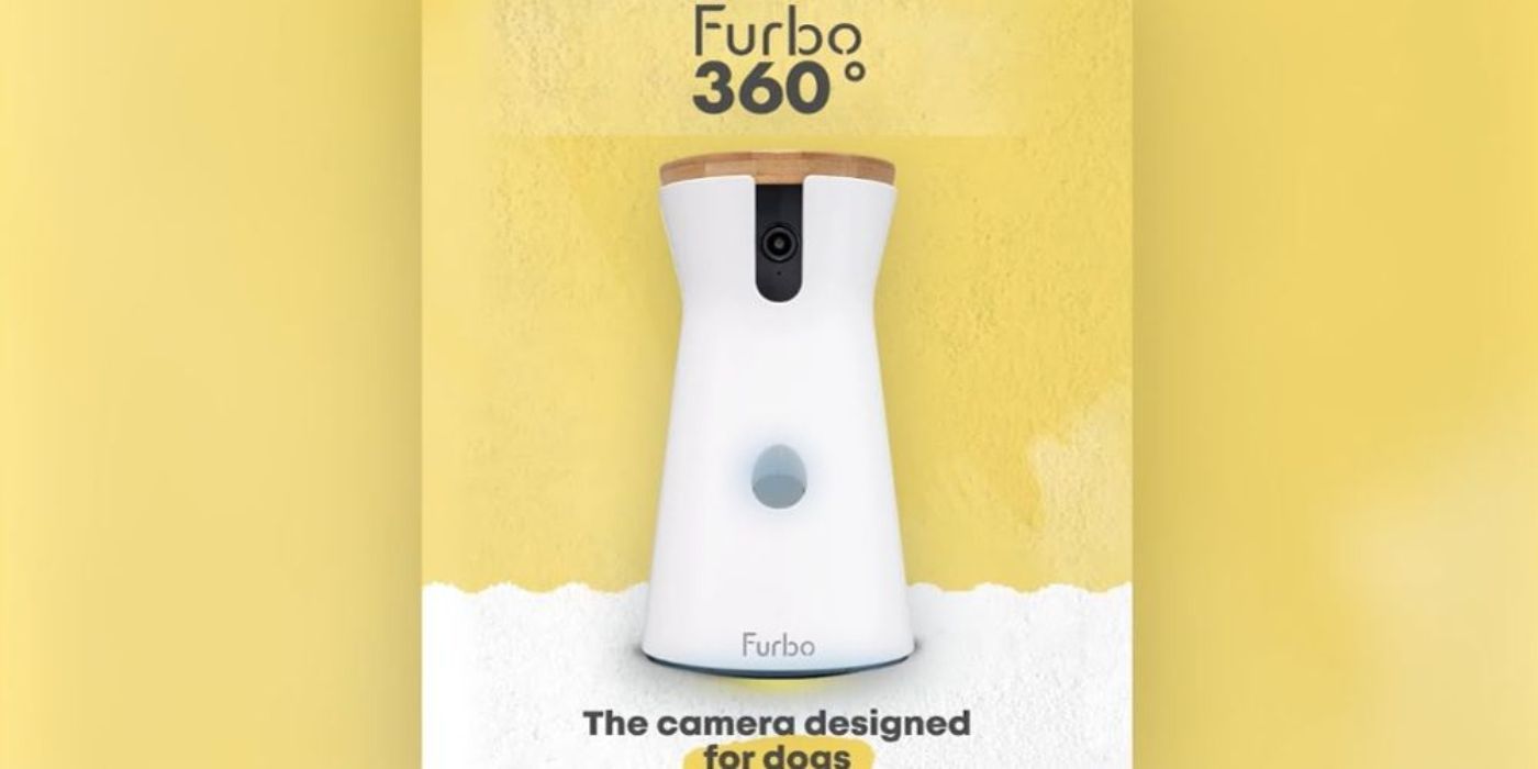 A Furbo 360 Dog Camera ad is shown