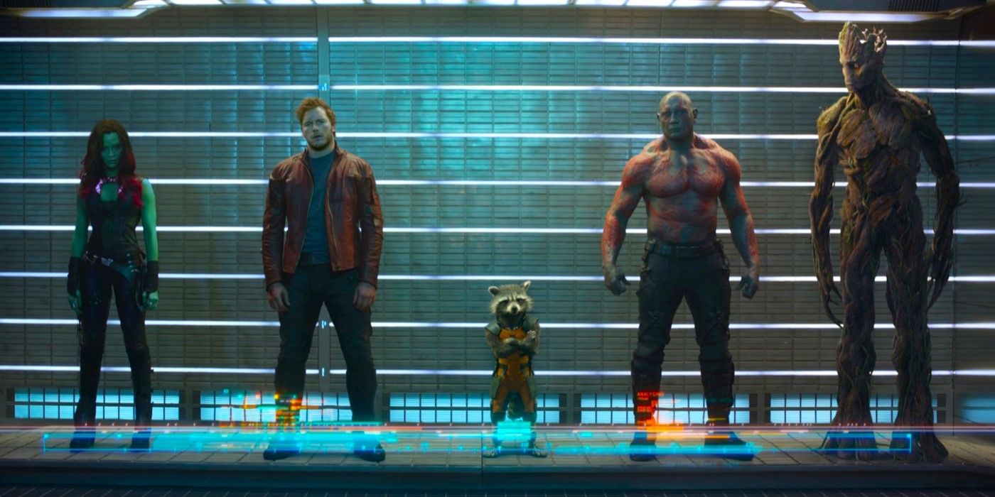 The Guardians of the Galaxy are arrested in GOTG 1