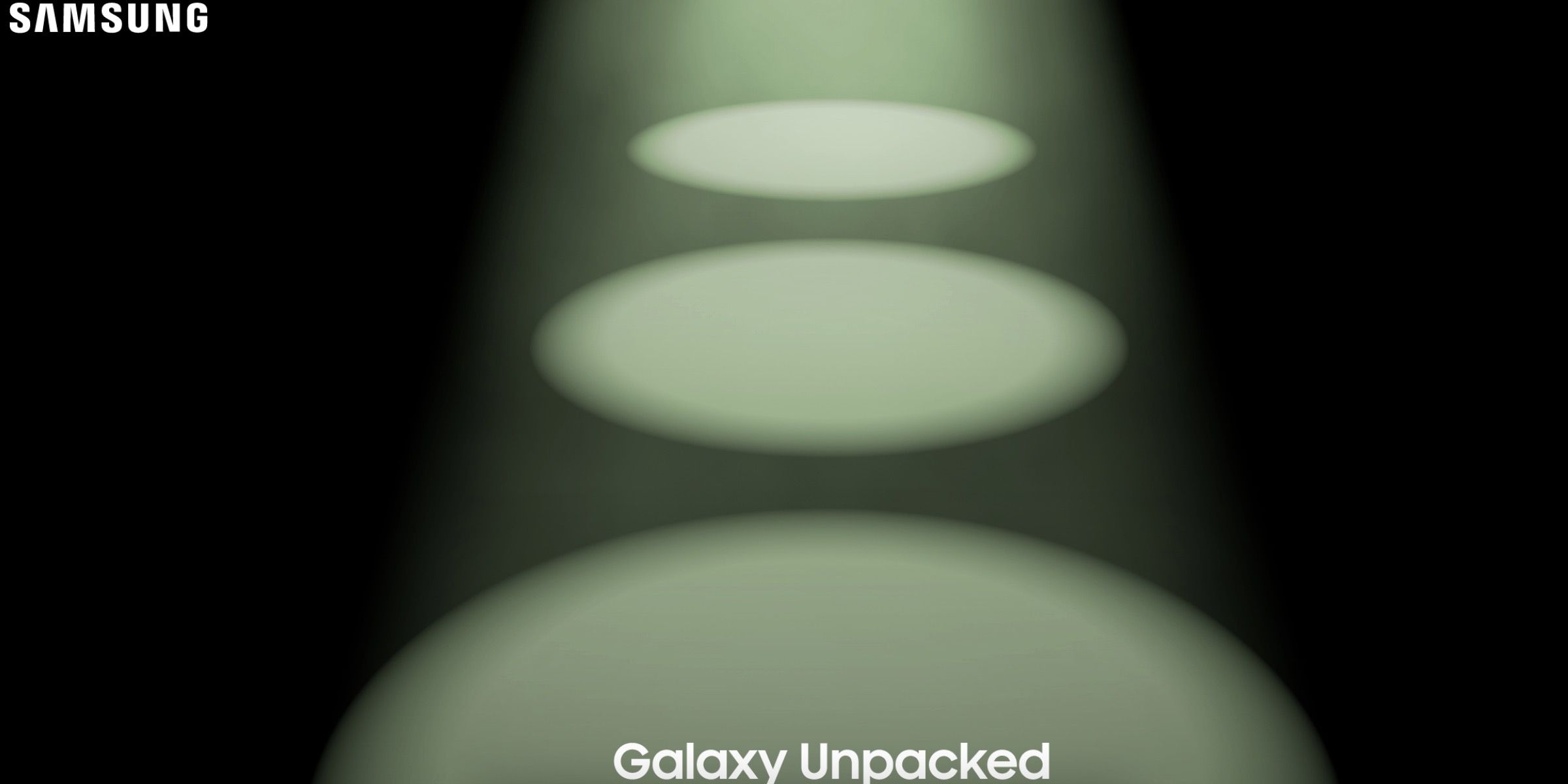 Official teaser image for Samsung Unpacked event.