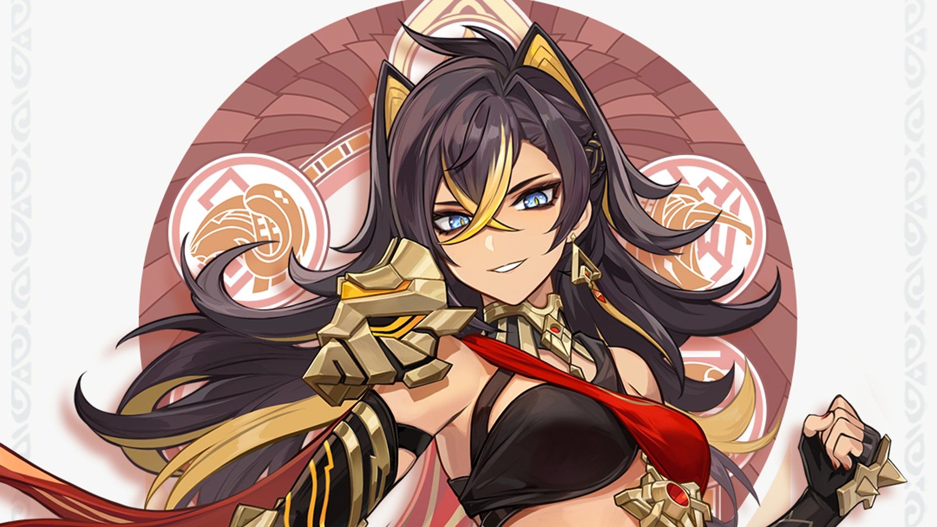 Official Art of Dehya from Genshin Impact