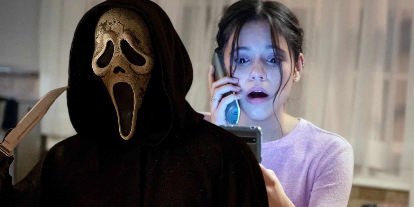 Ghostface Targets Jenna Ortega To Celebrate Scream 5’s Anniversary