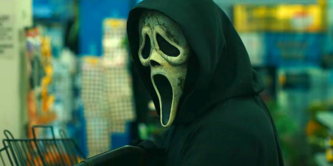 Ghostface with gun in Scream 6 trailer