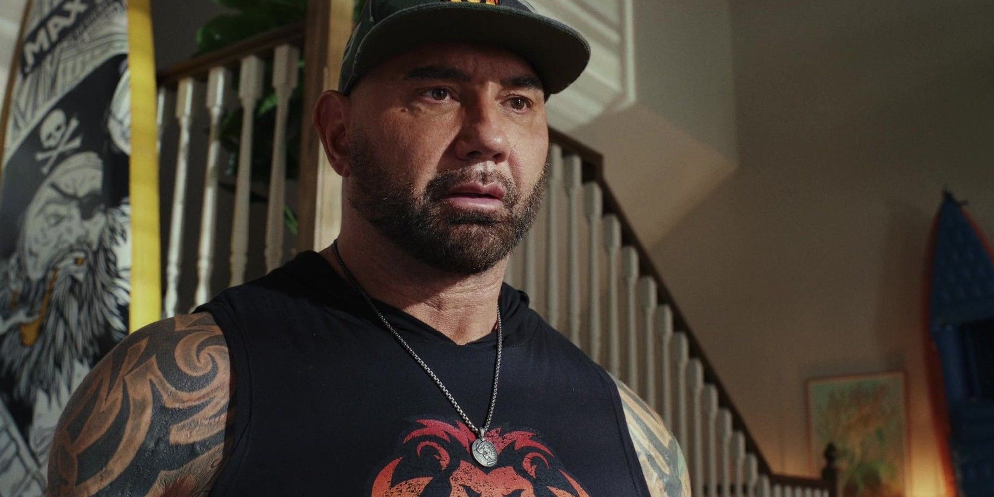 Glass Onion A Knives Out Mystery Dave Bautista como Duke