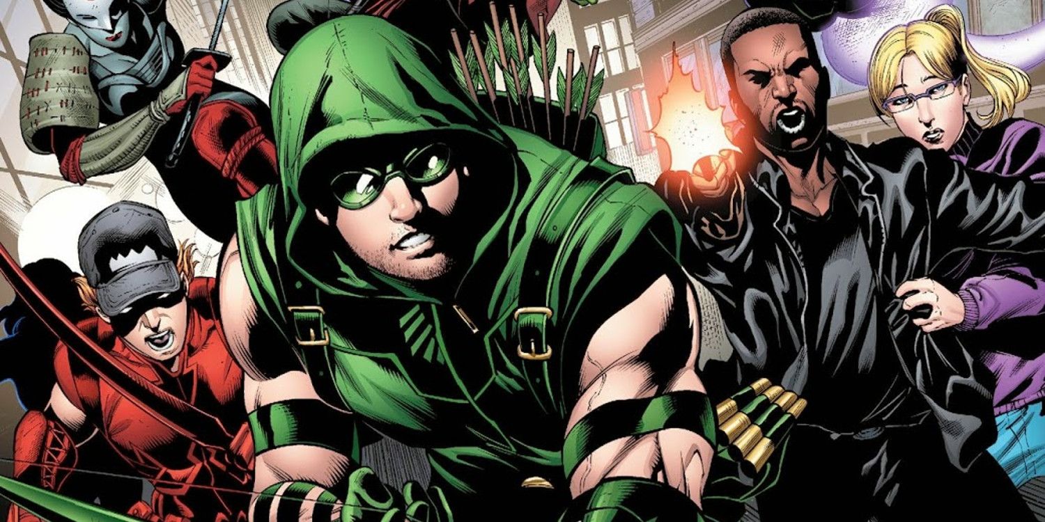 Green Arrow Kingdom Arsenal John Diggle Felicity Smoak