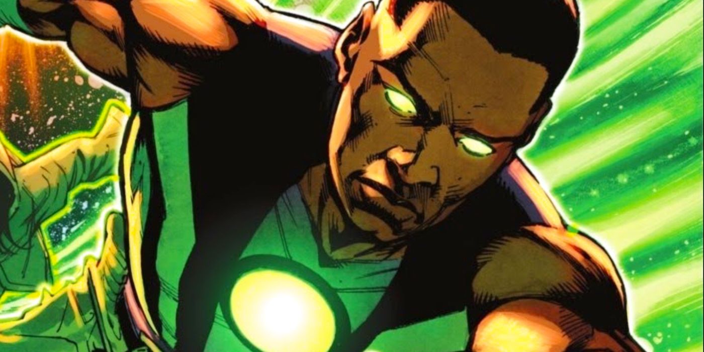 Green Lantern John Stewart in The Emerald Knight