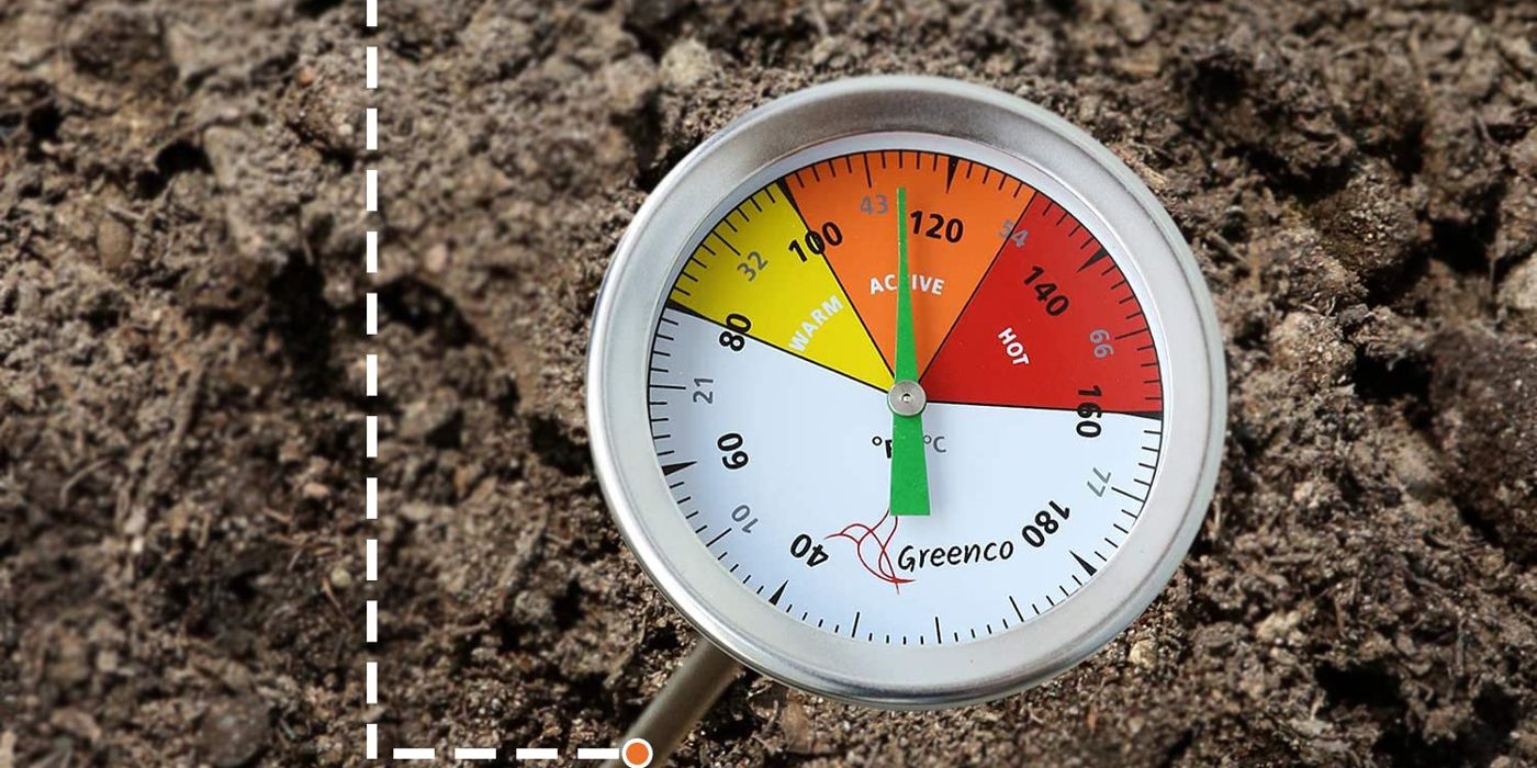 Какая температура почвы. Термометр для земли. Почвенный градусник. Термометр для компоста. Градусник для почвы.