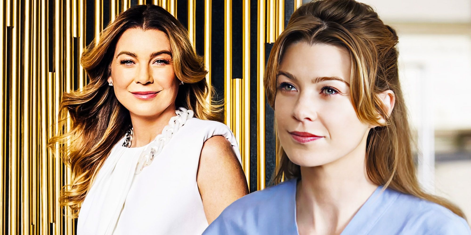 Greys anatomy old and young ellen pompeo