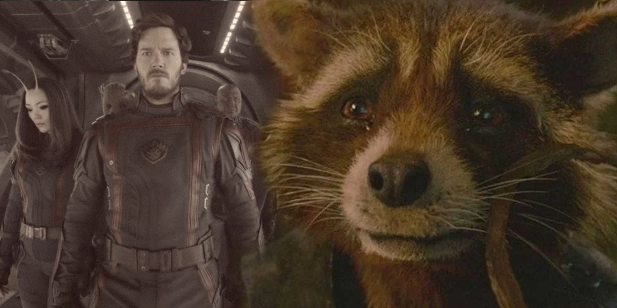 Split Image: Star-Lord leads Mantis, Groot and Drax in Guardians 3 trailer; Rocket Racoon cries as Groot sacrifices himself