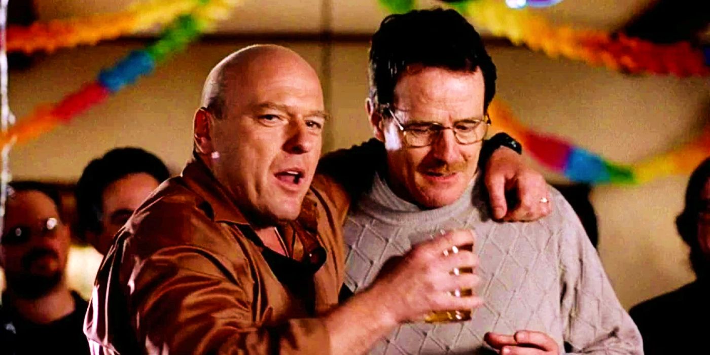 Hank et Walt dans Breaking Bad