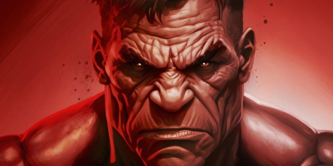 Harrison Ford’s Thunderbolt Ross Transforms Into Red Hulk In Fan Art