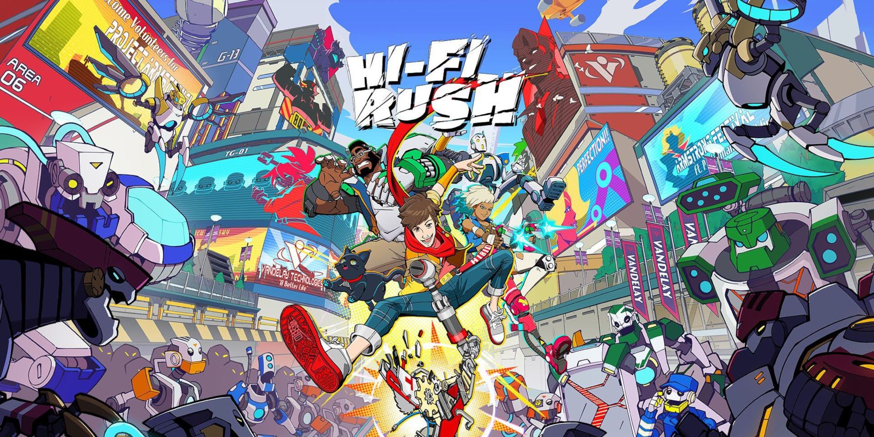 Hi-Fi RUSH Game Artwork