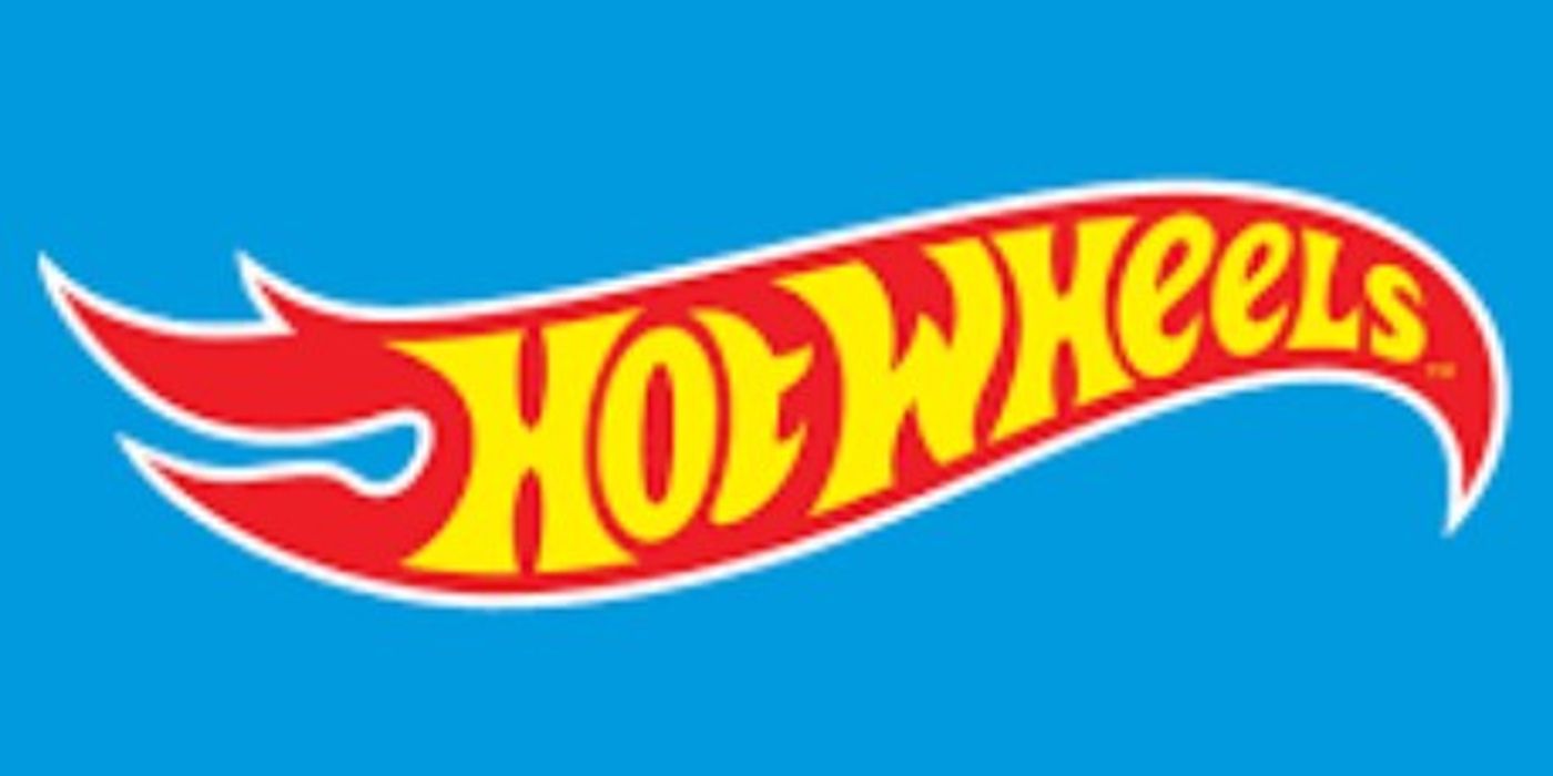 Hot Wheels Logo with blue background