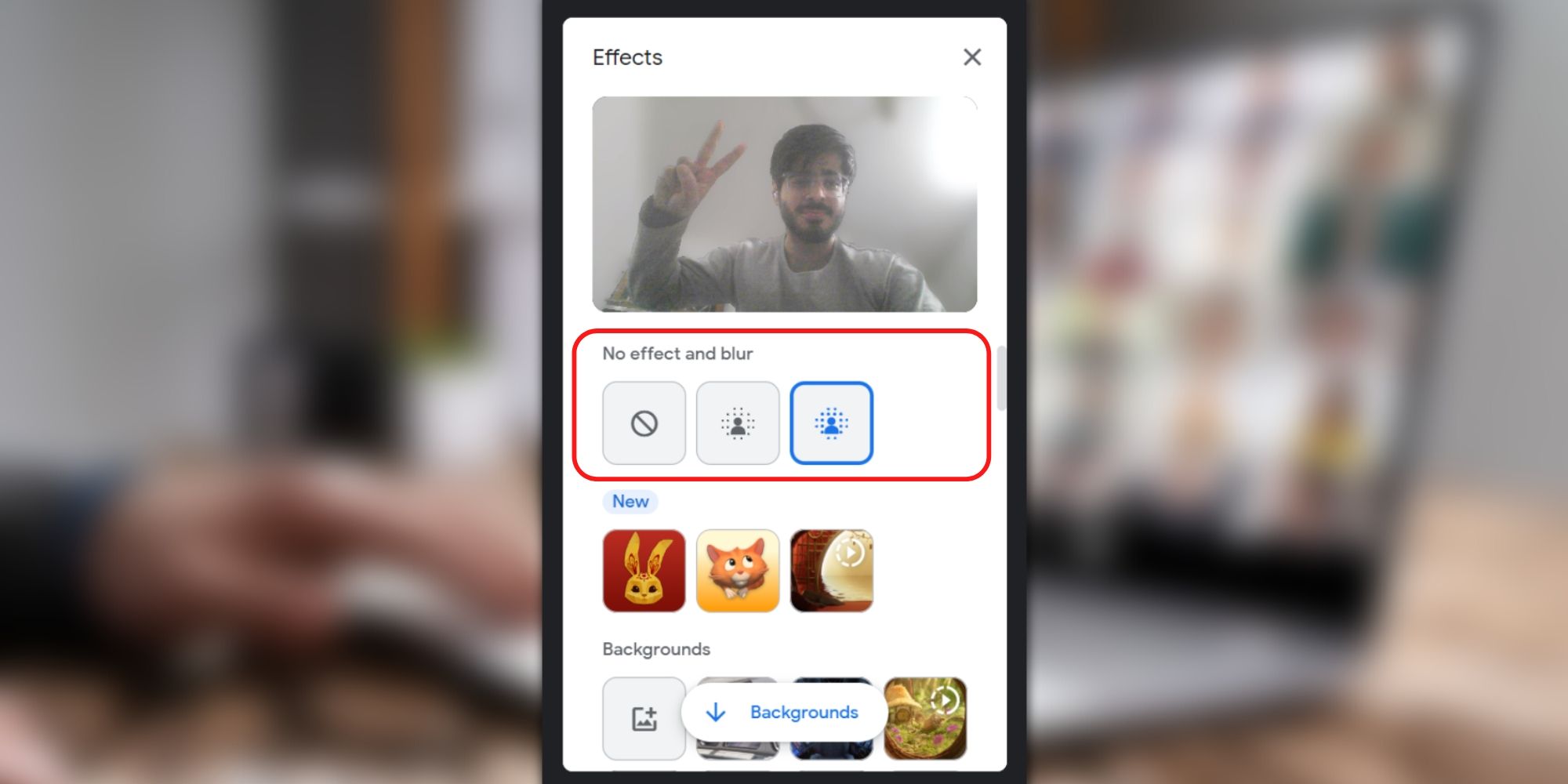 How To Blur Your Background On Google Meet (Android, iPhone, And Web)