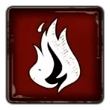 ícone de feitiço incendio legado de hogwarts