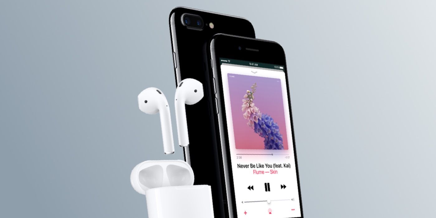 iPhone 7 and 7 Plus with first-generation AirPods