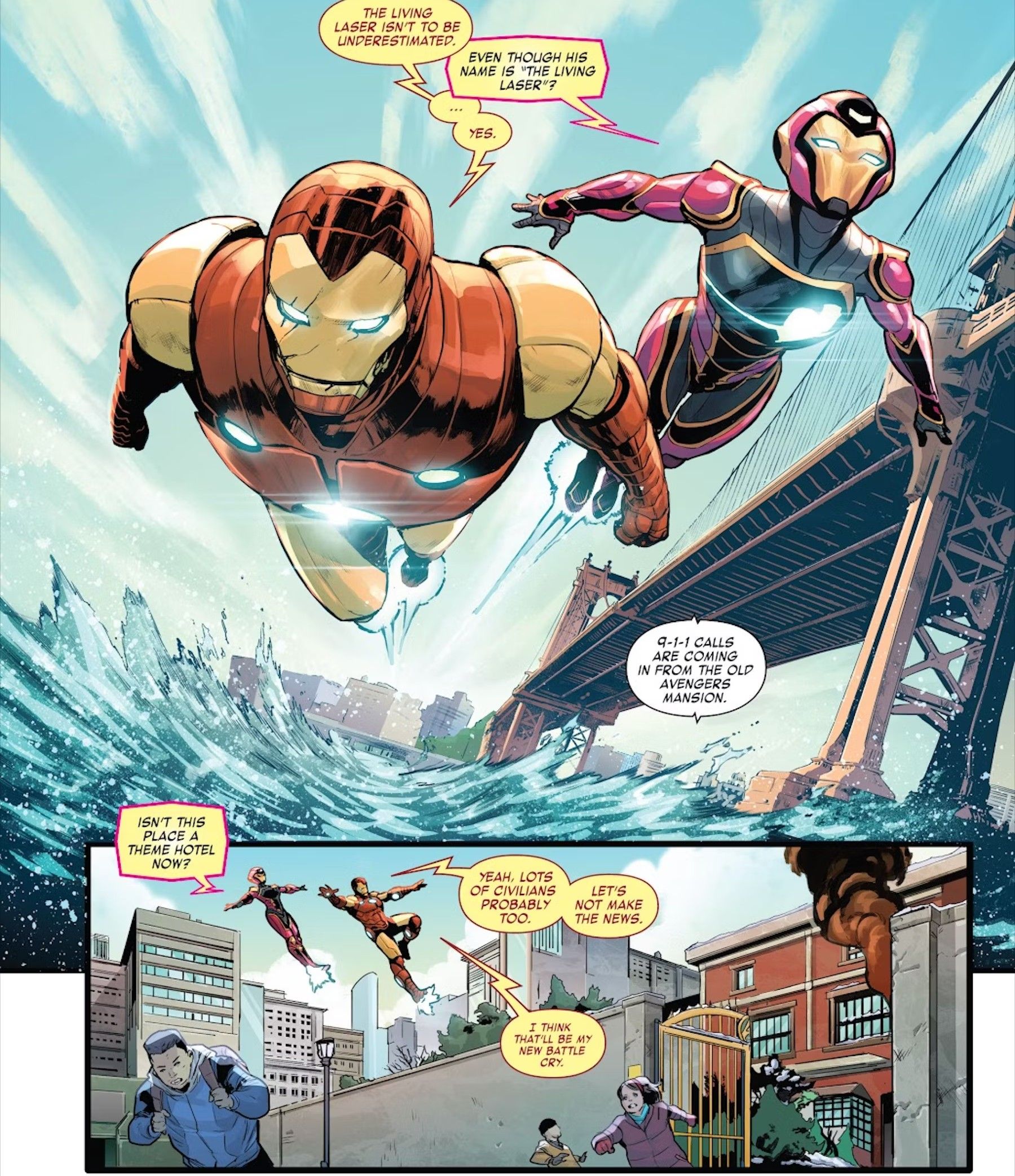 iron man and ironheart