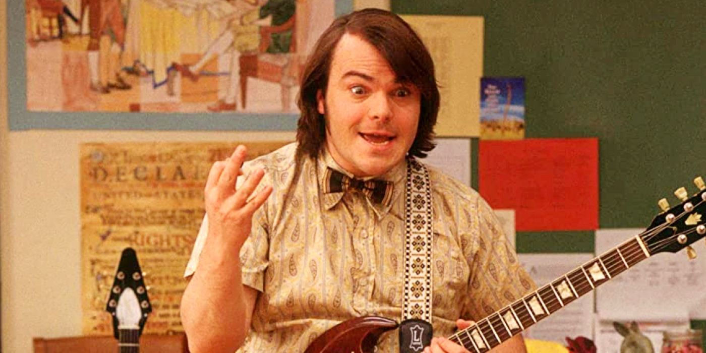 school of rock jack black meme