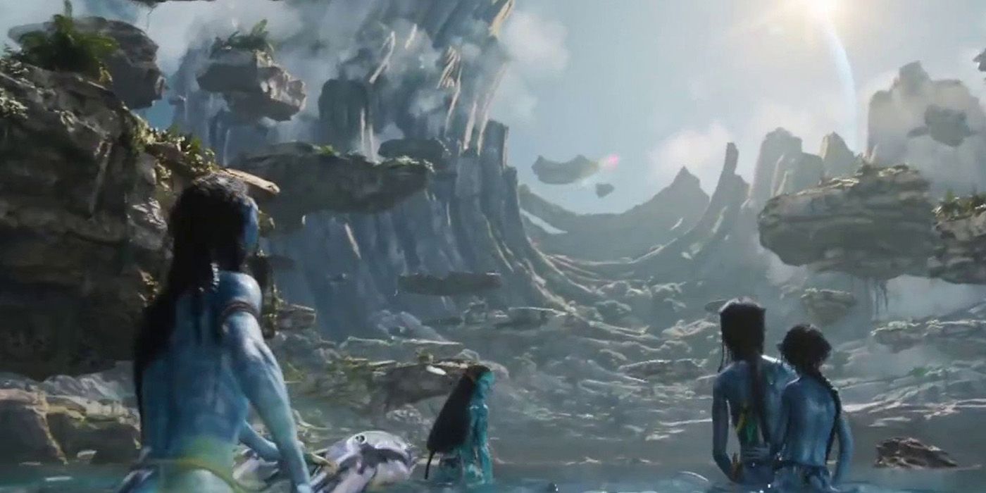 jake and neytiris kids traveling to the tree of souls underwater