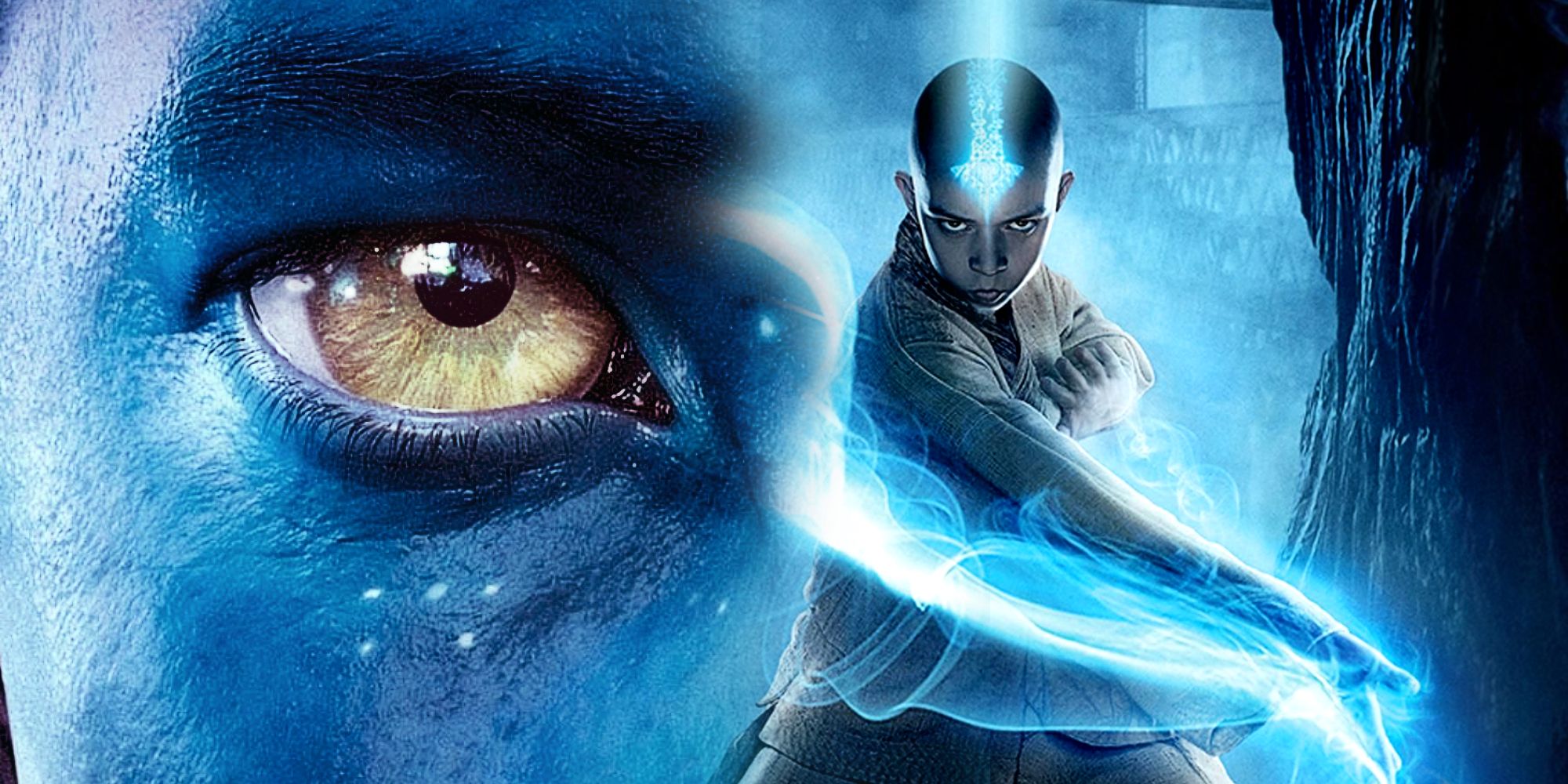 Jake Sully in Avatar and Aang in The Last Airbender