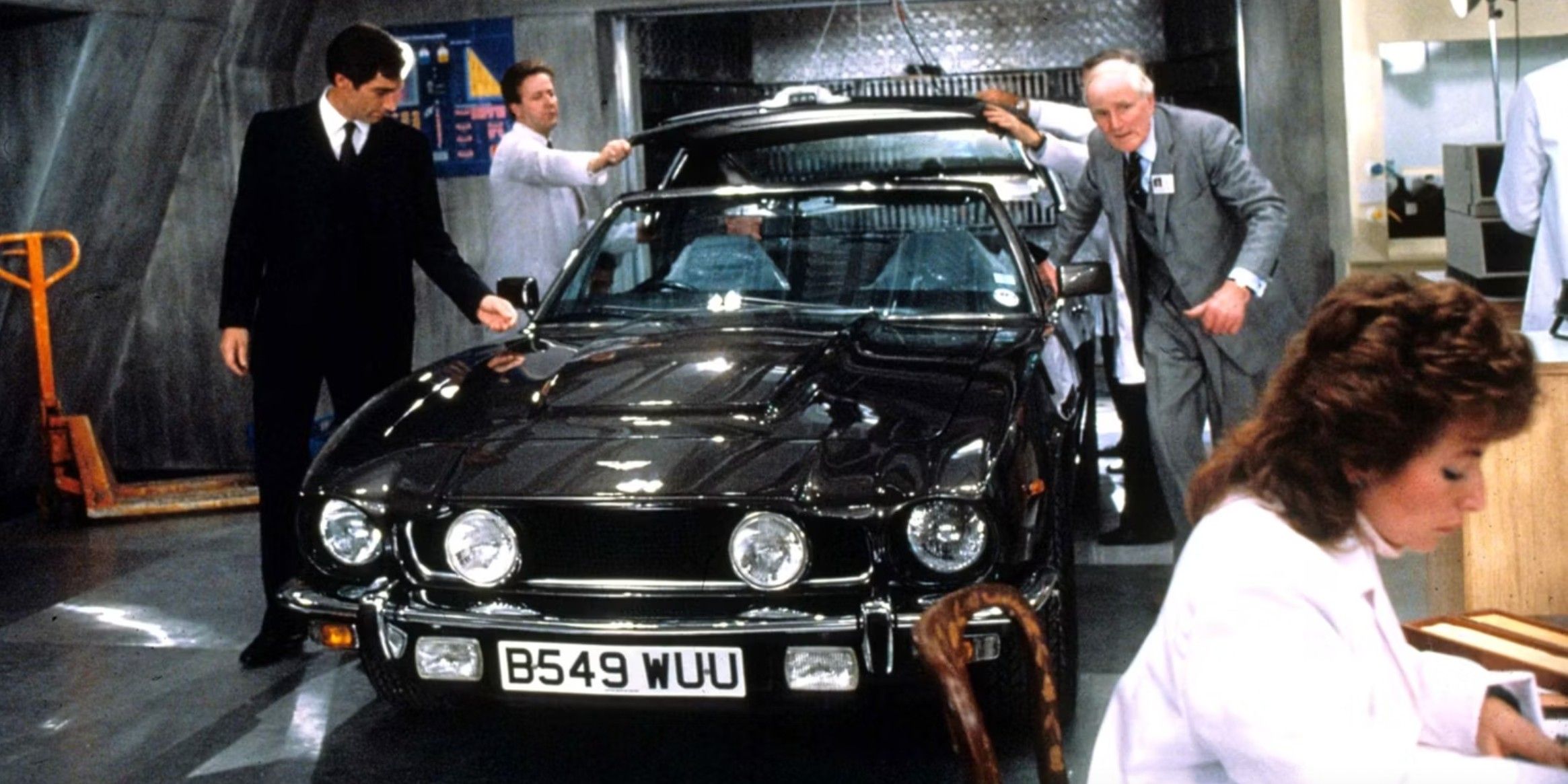 James Bond The Living Daylights Aston Martin V8 Vantage Volante