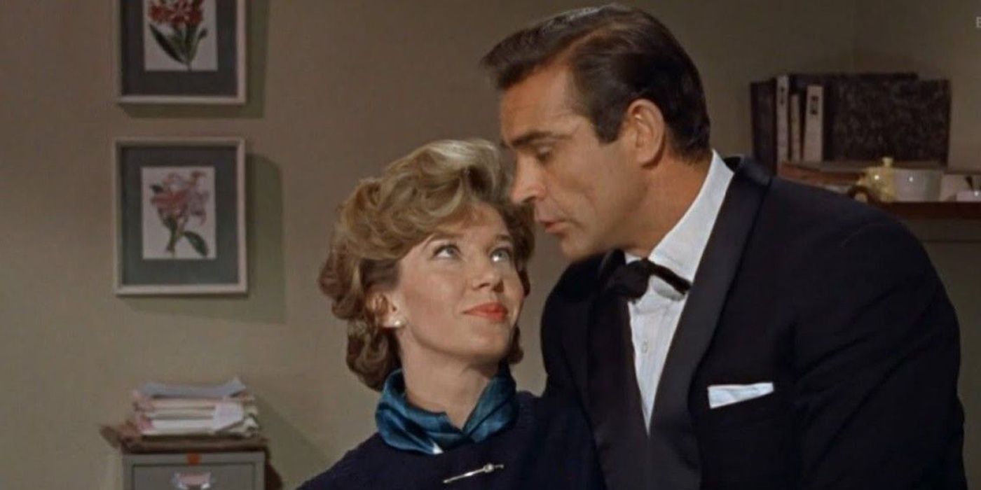 James Bond with Miss Moneypenny in You Only Live Twice.