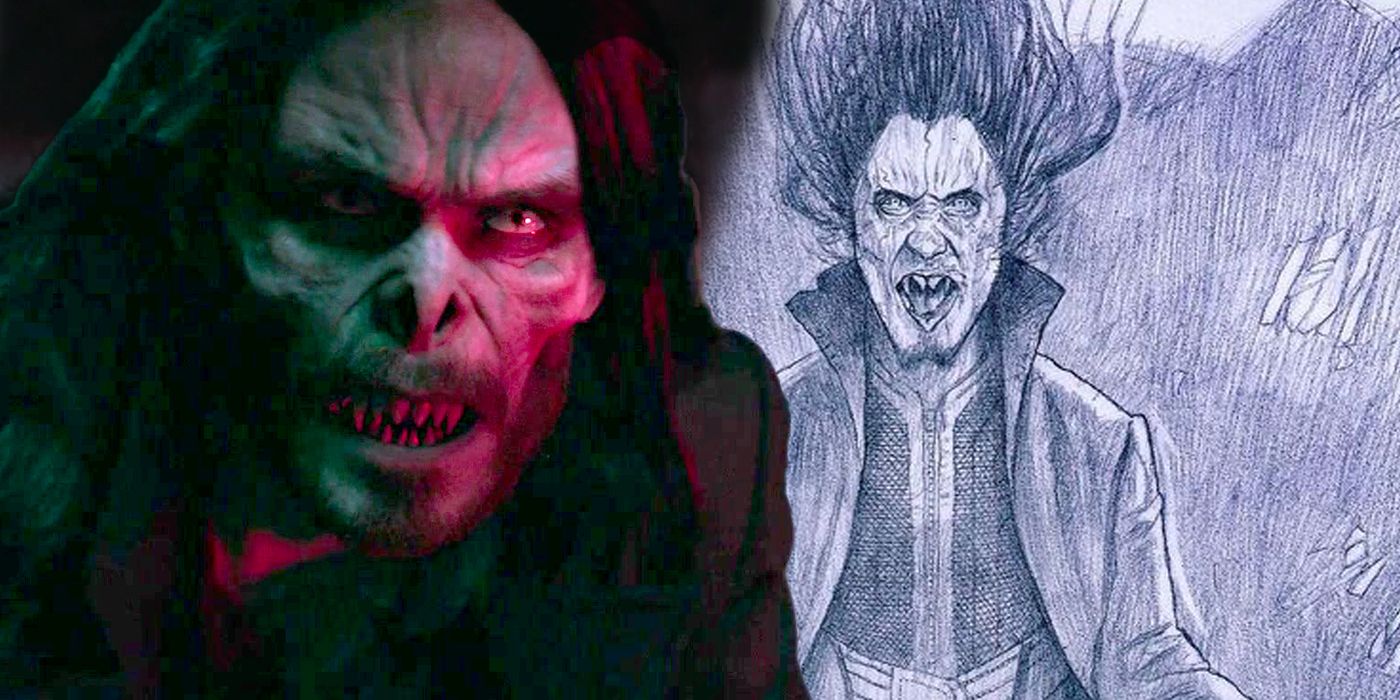 Jared Leto Morbius Concept Art