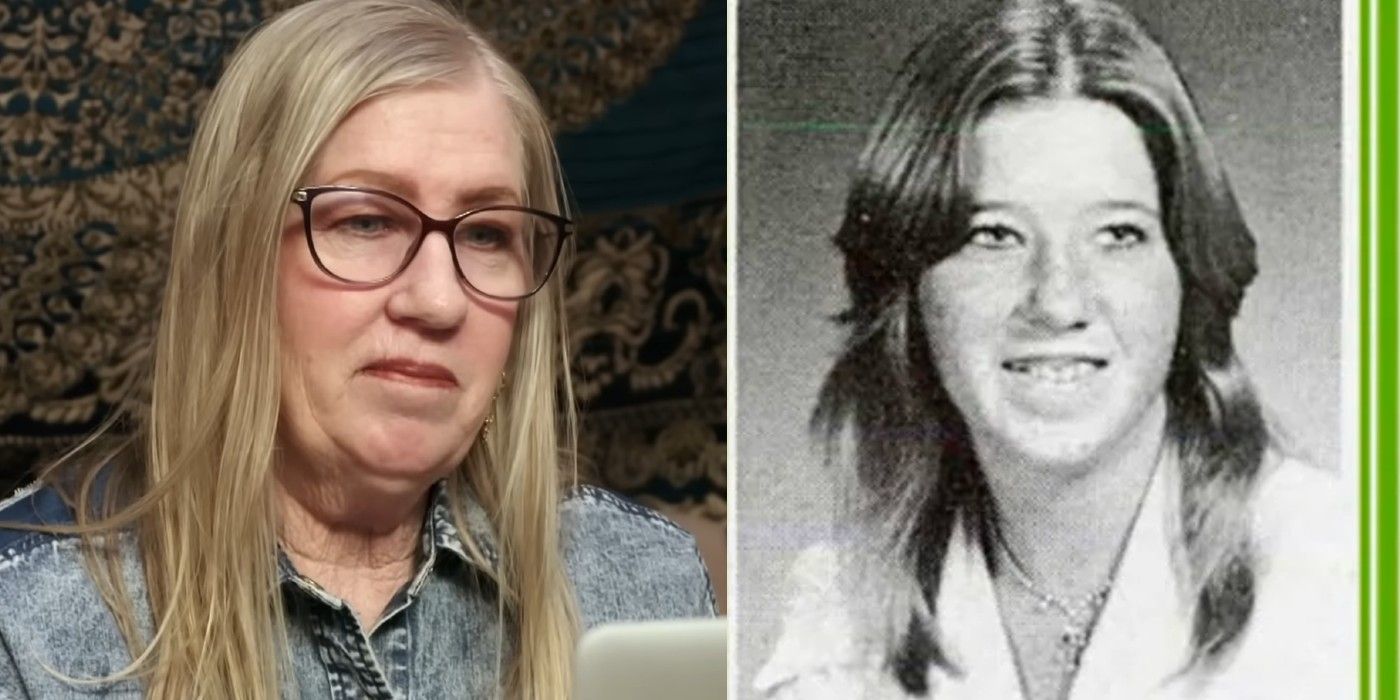 Side by side photo of 90 Day Fiance star Jenny Slatten present day and in high school yearbook photo